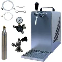 BieTal Bierkühler Bierzapfanlage 30 L/h KOMPLETTSET - KEG Typ A - 425g CO2