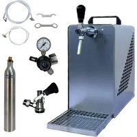 BieTal Bierkühler Bierzapfanlage 30 L/h KOMPLETTSET - KEG Typ S - 425g CO2