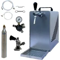 BieTal Bierkühler Bierzapfanlage 30 L/h KOMPLETTSET - KEG Typ M - 425g CO2