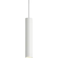 QAZQA Design-Pendelleuchte Weiß GU10 50mm IP44 - Tuba