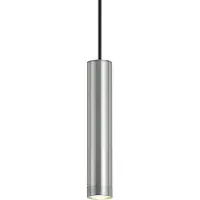 QAZQA Design-Pendelleuchte Gunmetal GU10 50mm IP44 - Tuba