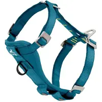 Kurgo Autogeschirr Tru-Fit-Smart Harness inkl. Gurtanschluss ink blue