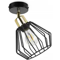 Light11 HOME Decken Wandleuchte Metall Draht Lampenschirm LED Modern Industrial