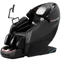 360Home 4D Ganzkörper Massagesessel, Mit Heizfunktion, Tiefenmassage, für den ganzen Körper geeignet, Bluetooth SL Schienen Schwarz L155xB76xH116cm /G6Hei/