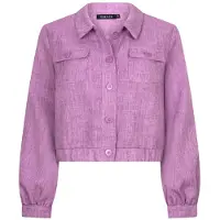 Ydence Damen Jacken Jacket Jinte - Lila - Größe S