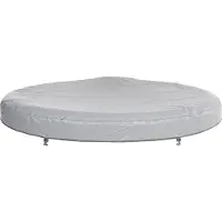 HOME DELUXE - Outdoor Whirlpool Abdeckung CAPE SPLASH - 208 cm | Farbe: Grau