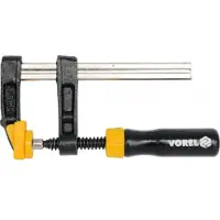 VOREL Zimmermannszwinge 80 x 300 mm (TÃV/GS)