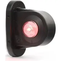 Wasa Umrissleuchte LED 137P, rot/weiß, rechts, 12-24V, 330 mm Kabellänge