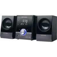 Muse M-38 BT, Heim-Audio-Mikrosystem, Schwarz, 1 Disks, China, 10 W, FM