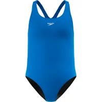 Speedo Badeanzug Mädchen Eco+ Medalist Blue-6-8 jaar