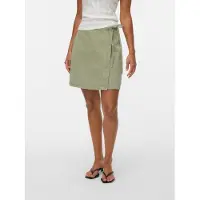 Vero Moda Jeansrock "VMLIZA MR SHORT DENIM WRAP SKIRT GA NOOS" Baumwollmischung
