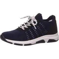 Remonte Schnürhalbschuhe in blau, Gr. 38