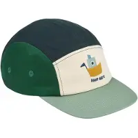 Liewood Kappe Rory Printed Cap Teal / Forest / Beige / Grey 53