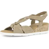 Gabor Damenschuhe Sandalen Hoch Sandalette Braun Freizeit