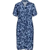 ONLY Carmakoma Blusenkleid "CARYASMIN S/S SHIRT DRESS WVN NOOS"