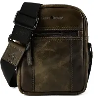 Green Burry GREENBURRY Umhängetasche Newport Crossover Bag British Green olivgrün