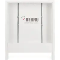 Rehau Verteilerschrank, AP, 130/1005, weiß, 1 Stk.