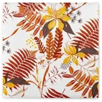 Mank Airlaid Serviette Hennes in Weiß, 40 x 40 cm, 50 Stück - Floral stoffähnlich
