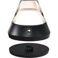 Leonardo Salerno Akku Tischleuchte Schwarz RGB 76030
