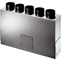 Maico 0018.0608 Luftverteile aus Blech MF-BV90-125-5 5 Anschlüsse,Anschluss Flexrohr MF-F90 00180608