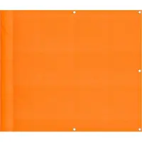 vidaXL Balkon-Sichtschutz Orange 90x800 cm 100% Polyester-Oxford