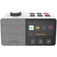 Kenwood CR-M70DAB-W, Tragbar, Digital, DAB+, FM, 87,5 - 108 MHz, 174928 - 239200 MHz, 5 W