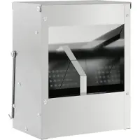 Syfax Kaninchenfütterer Silber 20 x 12,5 x 25 cm Verzinkter Stahl
