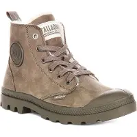 Palladium Pampa Hi Zip Wool In Stone For Women – 4 UK - 37 EU - 6 US / Stone