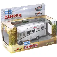 Kids Globe Wohnmobil Auto Spielzeug mit Licht und Rückziehmotor