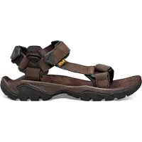 Teva Terra Fi 5 Universal Leather Men's - Trekkingsandale, Größe:47 (US 13), Farbe:turkish coffee