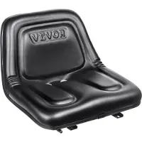 Vevor Universal-Tracor-Sitz, Rasenmähersitz mit Mikroschalter und Drainagelöchern, 6,3-13,4 Zoll verlängerter Traktorsitz für Traktorlader-Bagger