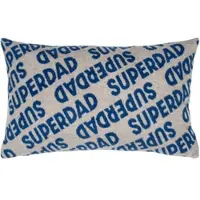 PAD Dekokissen "SUPER" Made in Europe, Kissenhülle ohne Füllung, 35x60 cm
