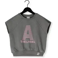Alix Mini Mädchen Tops & T-shirts Knitted Sleeveless Sweat - Donkergrijs - Größe 98