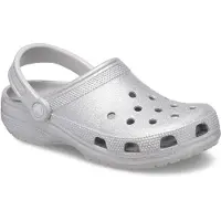 Crocs Clogs Damen Silber Croslite