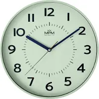 MPM -Quality Wanduhr Heikki rund Ø 314 mm Kunststoff Grün