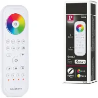 Paulmann Gent 2 Fernbedienung, ZigBee 3.0, weiß, weiß / opal, Kunststoff, Smart Home Zubehör