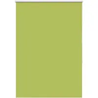 vidaXL Verdunkelungsrollo Grün 115x150cm Stoffbreite 110,7cm Polyester