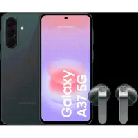 Samsung Galaxy A37 256GB Dunkelgrün 5G + Galaxy Buds4 Schwarz
