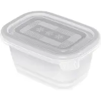 Rotho 6er Set Gefrierdosen 0,25 l FREEZE, Farbe:Transparent