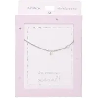 Depesche Kette Heart of Gold silber Initiale T Damen Schmuck