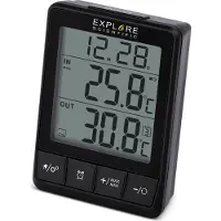 Explore Scientific Oregon Scientific OXS082 Thermometer Elektronisches Raumthermometer Indoor Schwarz