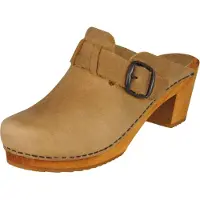Sanita Wood Malulo Square Nature Größe EU 42