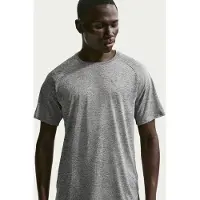 Nike M NK DFADV STRIDE SS TOP SMOKE GREY/HTR/REFLECTIVE SILV