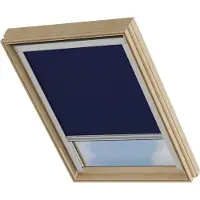 Cocoon Dachfensterrollo Weiss - Verdunklung - Kompatibel mit VELUX