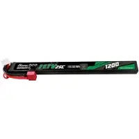 Gens ace Akumulator 25C 1200Mah 3S1P 11.1V Airsoft Gun Lipo Z Konektorem T Plug Long Size