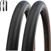 Schwalbe 2 x TLE E-25 G-One Speed Performance Race Guard 27,5 x 2,00 (50-584) Bronze inkl. Reifenheber