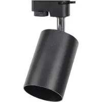 Silamp LED-Schienenstrahler 3-phasig SCHWARZ für GU10 Glühbirne