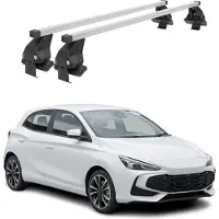 Menabo Dachträger Grundträger für MG MG3 2024-2025 Stahl Grau 2tlg