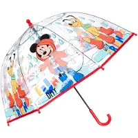 Disney Fun Day Kinder transparenter Regenschirm Ø72 cm