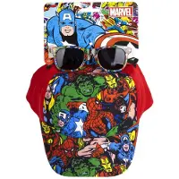 Marvel Kappe & Sonnenbrille, Rot